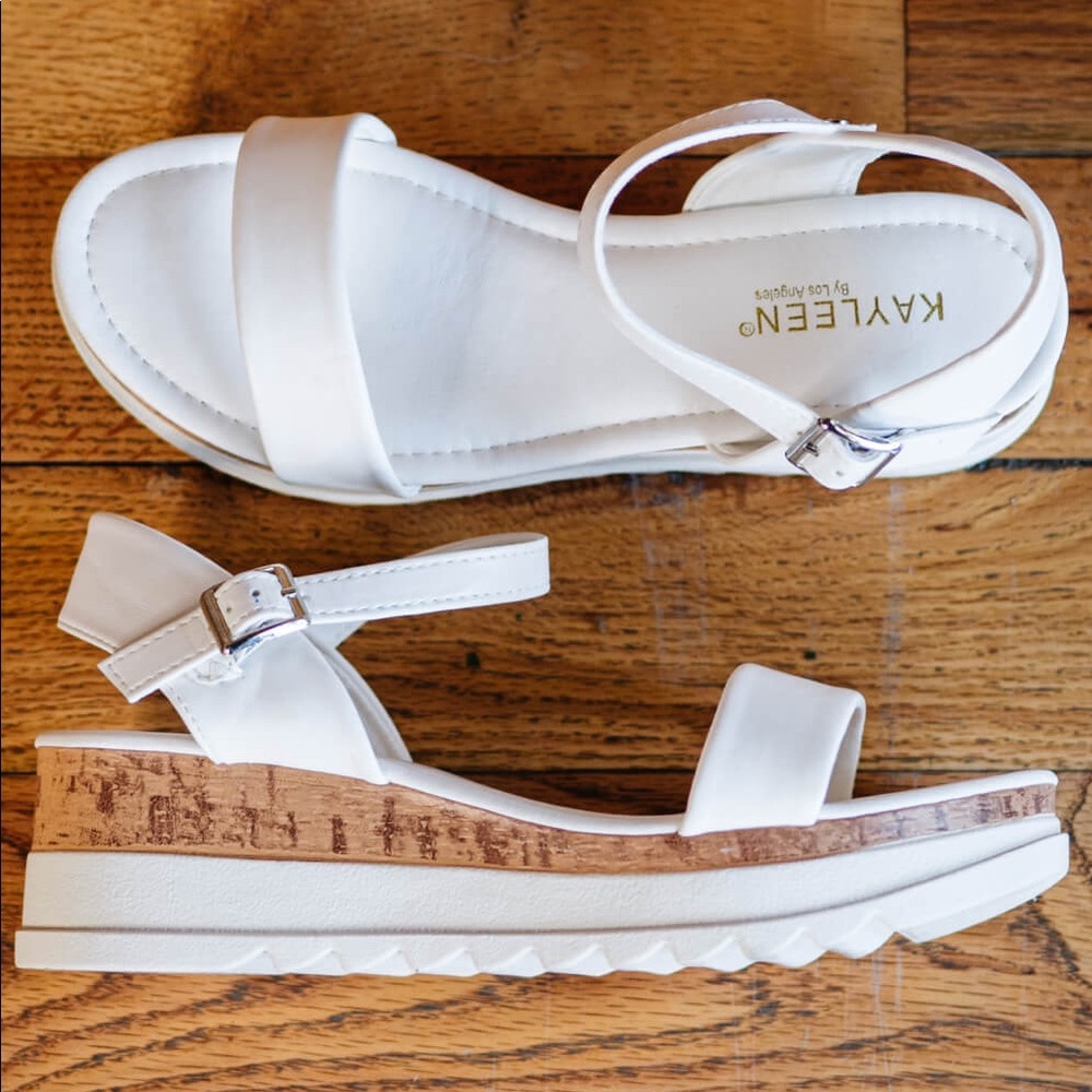 KAYLEEN STEP BY STEP WEDGE SANDALS - Picture 3 of 4